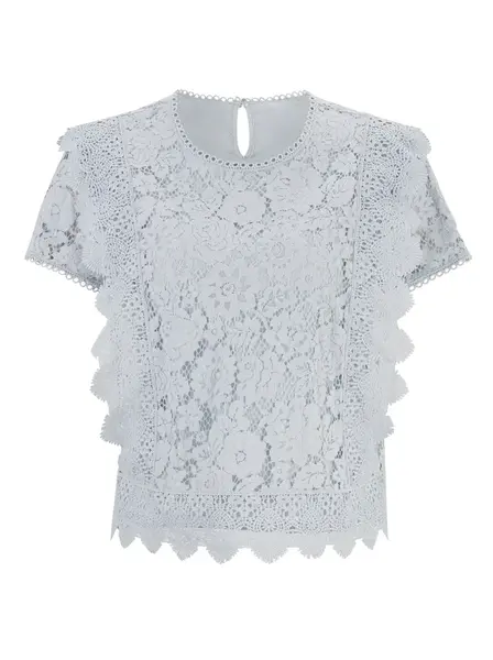 heine Blúzka  modrosivá