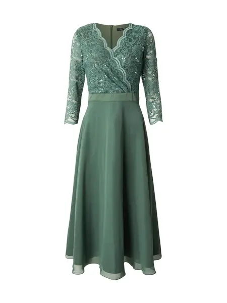 SWING Večerné šaty  zelená