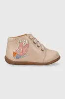 Dětské kožené polobotky Pom D'api STAND-UP FLY