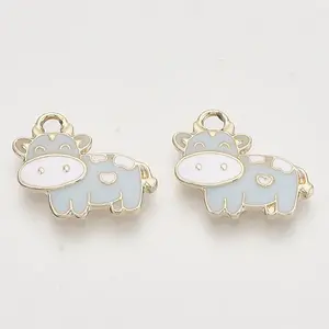 Alloy Enamel Pendants