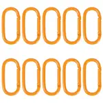 10Pcs Alloy Spring Gate Rings