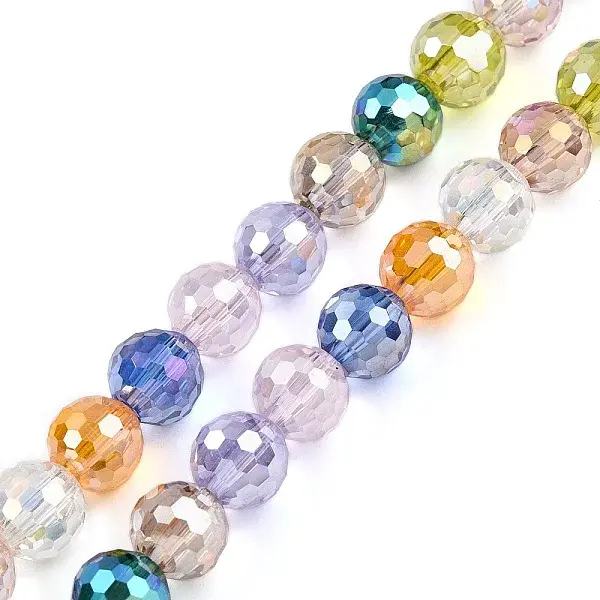 Transparent Glass Beads Strands