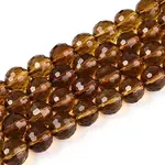 Transparent Glass Bead Strands