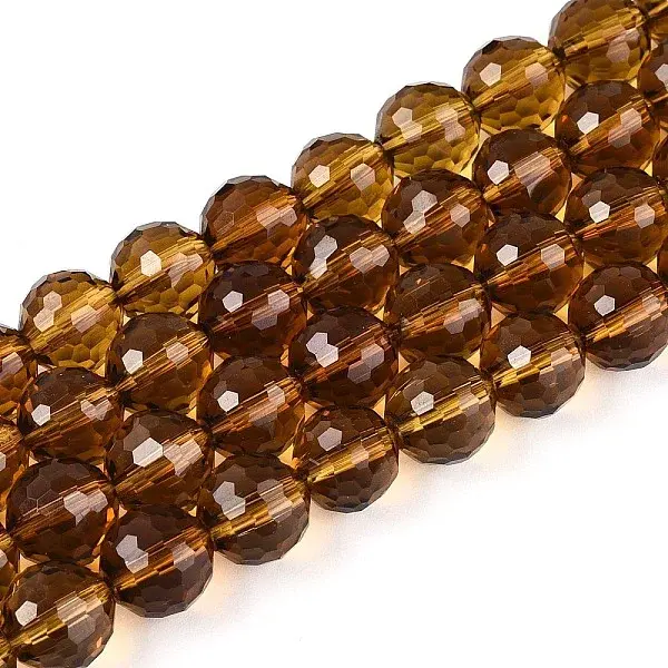 Transparent Glass Bead Strands