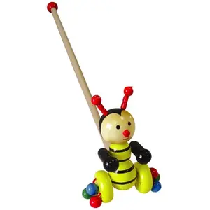 Včela na tyči dřevěná