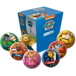 Míč Tlapková patrola 6 cm - Chase - modrý