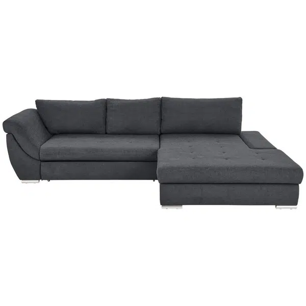 Carryhome ROHOVÁ SEDAČKA, textil, šedá