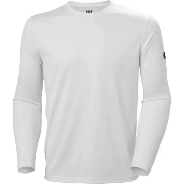 Helly Hansen HH TECH CREW LS 2.0 Pánske funkčné tričko, biela, veľkosť