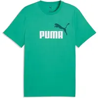 Puma ESSENTIALS 2 COLOR No. 1 LOGO TEE Pánské triko, zelená, velikost XXXL