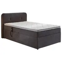 Livetastic POSTEL BOXSPRING, 100/200 cm, šedá