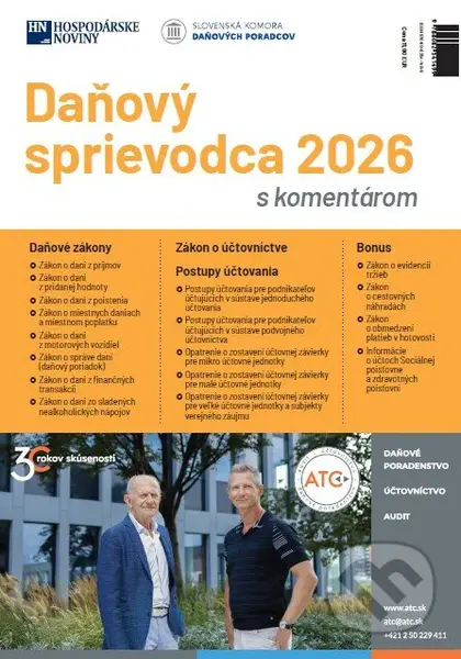 Daňový sprievodca 2026 (s komentárom) - kniha z kategorie Účetnictví a daně