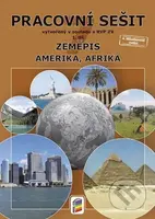 Zeměpis 7, 1. díl - Amerika, Afrika (barevný pracovní sešit) - kniha z kategorie 2. stupeň