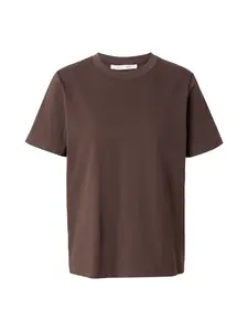 Samsøe Samsøe Tričko 'SADE'  tmavohnedá