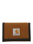 Carhartt WIP Peňaženka 'Alec'  koňaková / čierna / biela