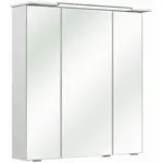 Xora ZRCADLOVÁ SKŘÍŇKA, bílá, 67/71/23,5 cm