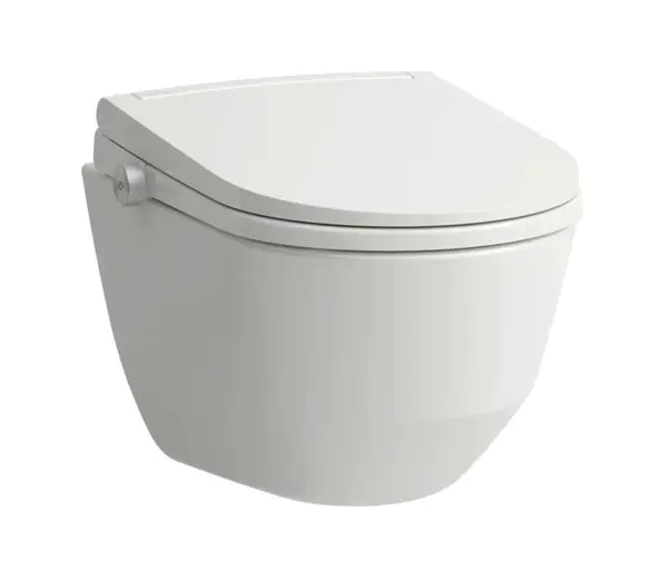 Laufen Cleanet Pro Lite - Elektronický bidet s keramikou, závesný, Rimless, SoftClose, biela H613890000S002
