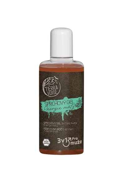 TIERRA VERDE Pánský sprchový gel 3 v 1 Energie máty 110 ml