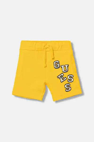 Dětské bavlněné šortky Guess