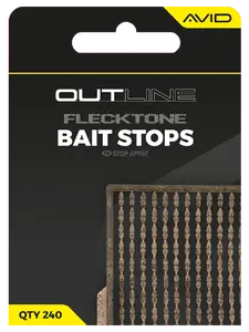 Avid carp zarážky outline flecktone bait stops