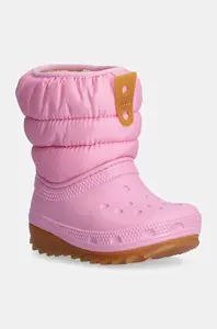Dětské sněhule Crocs CLASSIC NEO PUFF BOOT