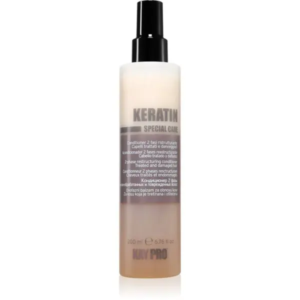 Kaypro Keratin 2 Phase Restructiring Conditioner bezoplachová péče pro snadné rozčesání vlasů 200 ml