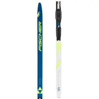 Fischer SUMMIT CROWN + TOUR STEP Bežecké  lyže s podporou stúpania, tmavo zelená, veľkosť