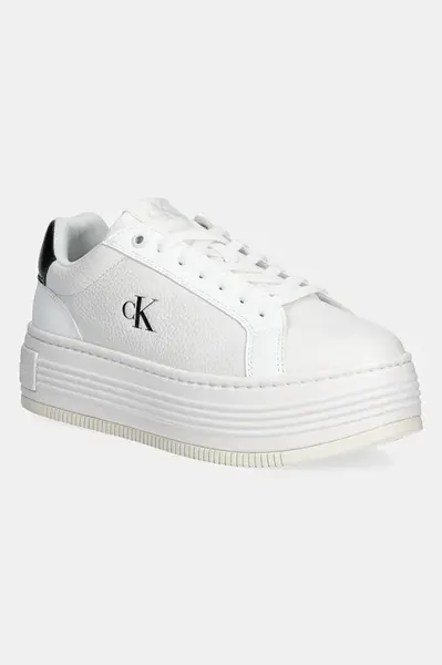 Sneakers boty Calvin Klein Jeans BOLD FLATF LOW LACE MG