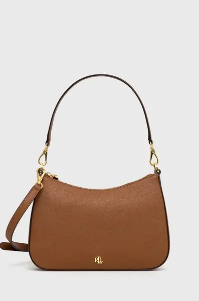 Kožená kabelka Lauren Ralph Lauren