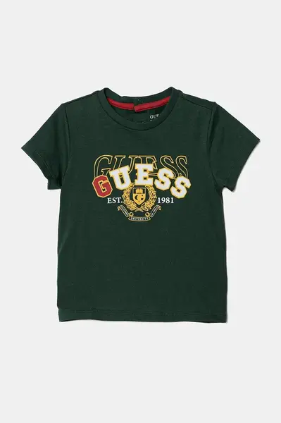 Dětské bavlněné tričko Guess