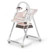 Kinderkraft select Židlička jídelní Lastree Pink, Premium
