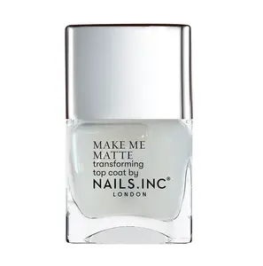 Nails Inc. Treatment Better on Top Matte vrchní lak na nehty 14 ml