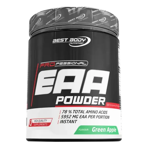 Best Body Professional EAA powder 450g - jahoda, kiwi