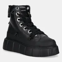 Kožené boty Inuikii Leather Matilda dámské, černá barva, 1001.002.0042.000