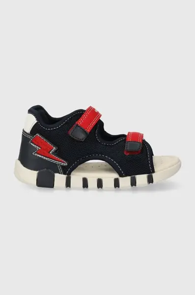 Dětské sandály Geox SANDAL IUPIDOO tmavomodrá barva