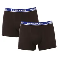 HEAD 2PACK pánské boxerky černé (701202741 008) M