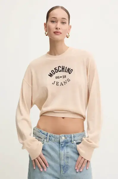 Vlněný svetr Moschino Jeans