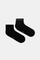 Ponožky Tommy Hilfiger 2-pack pánské, černá barva, 701232466