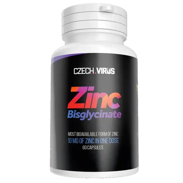 Czech Virus Zinc Bisglycinate - 60 kapslí