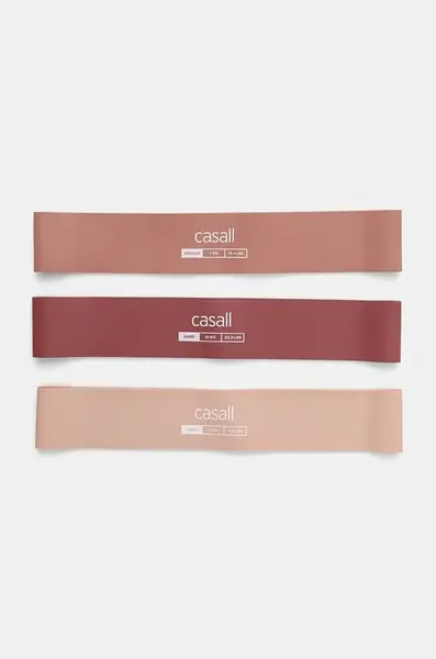 Cvičební odporové pásy Casall 3-pack