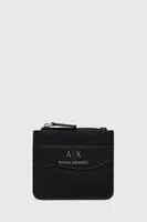 Peněženka Armani Exchange černá barva, 948539 CC783