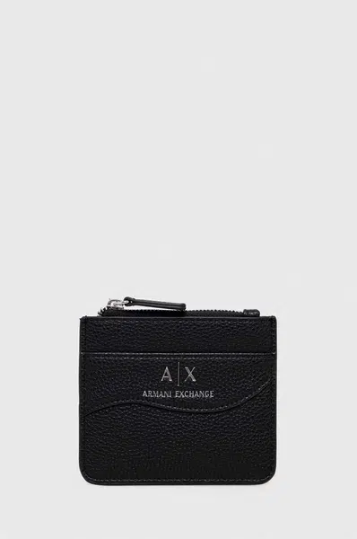 Peněženka Armani Exchange černá barva, 948539 CC783