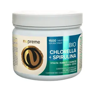 Nupreme BIO Chlorella + Spirulina JUMBO 1500 tablet