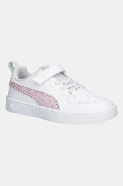 Dětské sneakers boty Puma Puma Rickie AC+ PS bílá barva, 385836