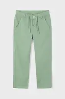 Kalhoty s lněnou směsí pro děti Mayoral