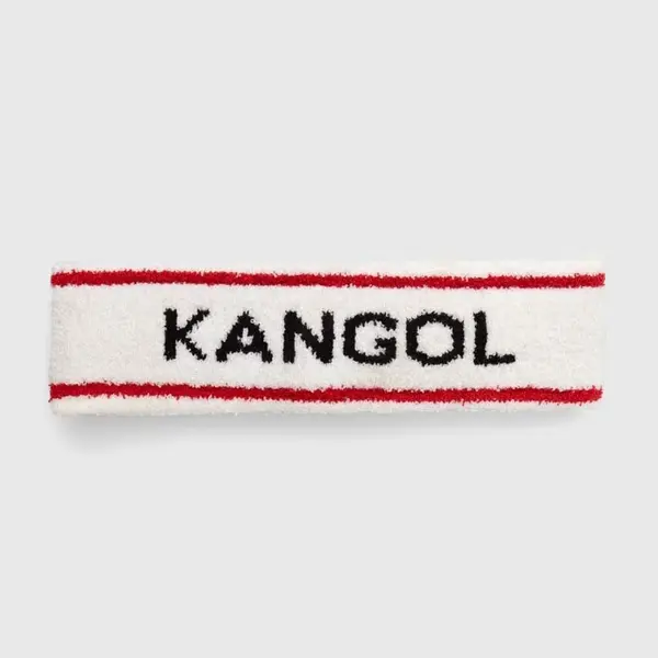 Čelenka Kangol bílá barva, K3302ST-WHITE/CIAN
