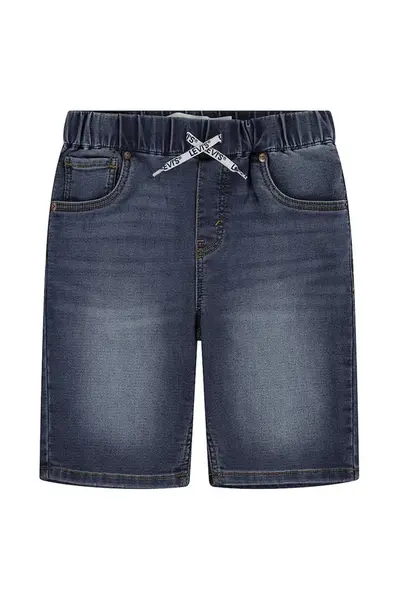 Dětské riflové kraťasy Levi's LVB SKINNY DOBBY SHORT