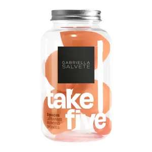 Gabriella Salvete Take Five Sponge mix Orange kosmetické houbičky 5 ks