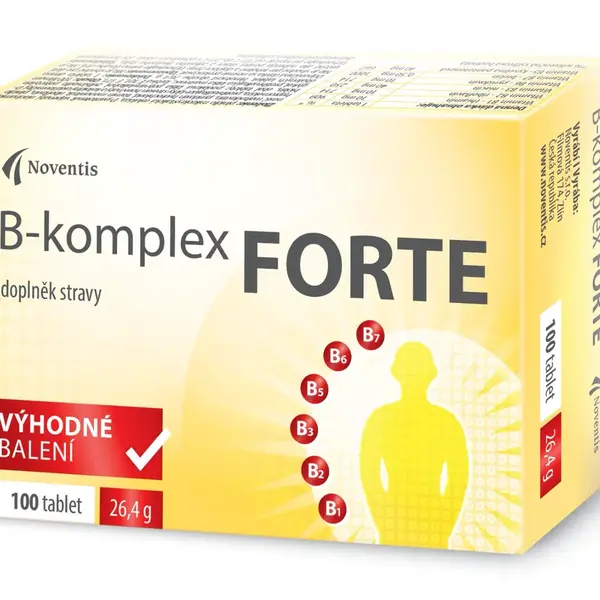 Noventis B-komplex Forte 100 tablet