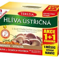 Terezia Hlíva ústřičná s rakytníkovým olejem 50+10 kapslí 1+1 ZDARMA