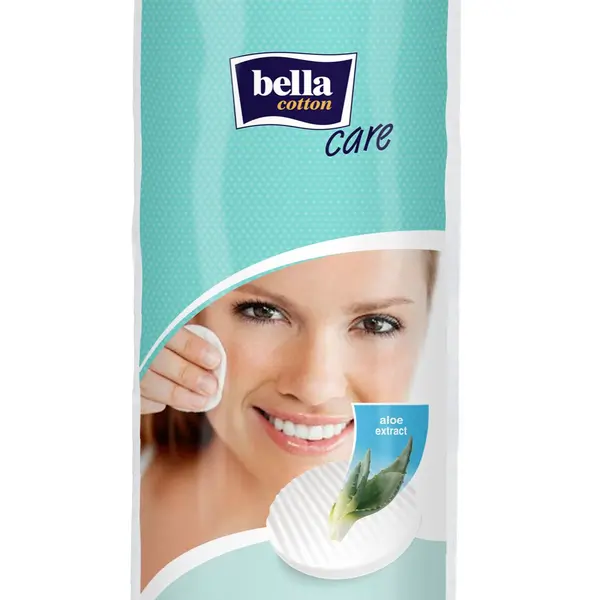 Bella Cotton Care Aloe Vera odličovací tampony 100 ks